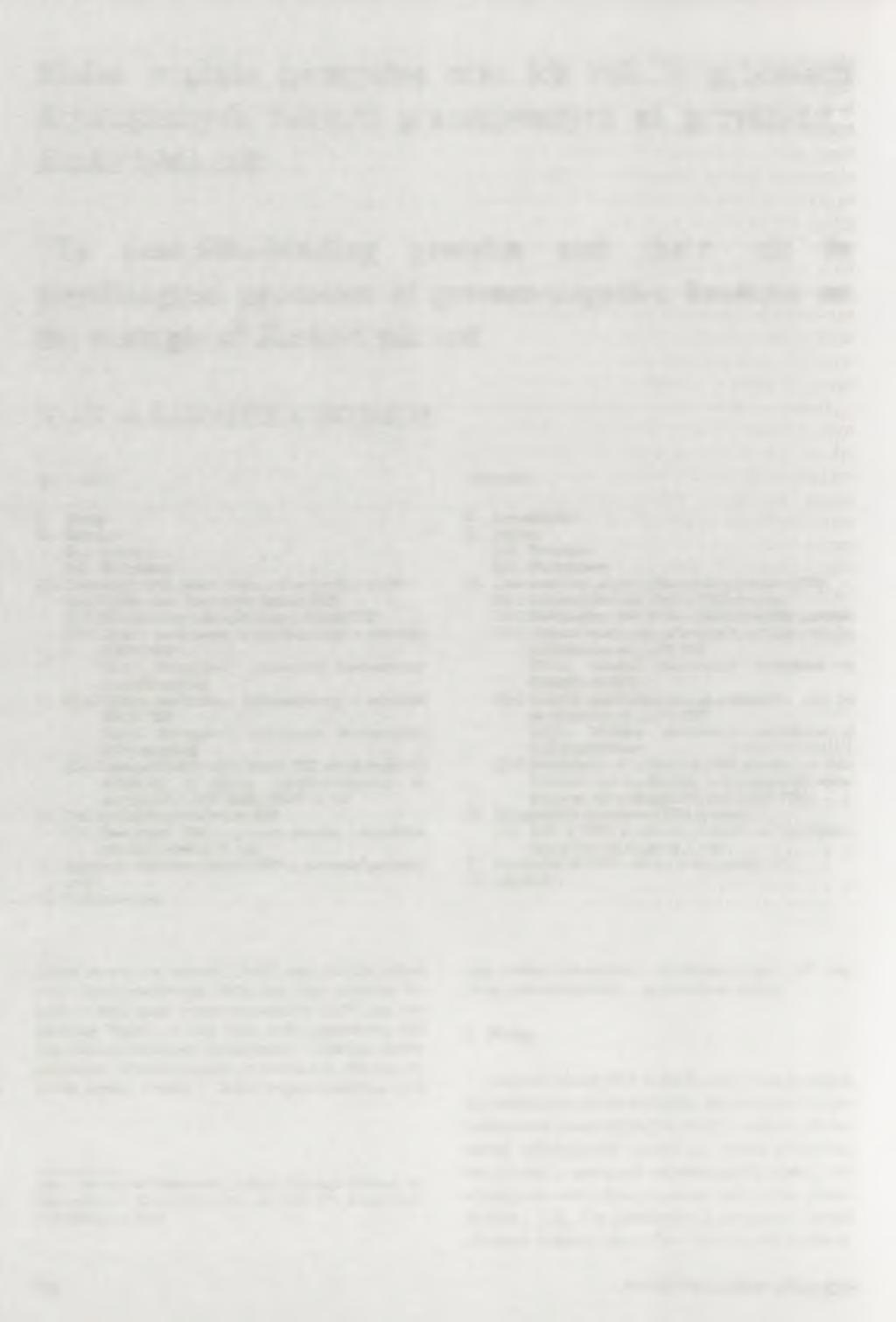 Białka wiążące penicylinę oraz ich rola w procesach fizjologicznych bakterii gramujemnych na przykładzie Escherichia coli The penicillin-binding proteins and their role in physiological processes of