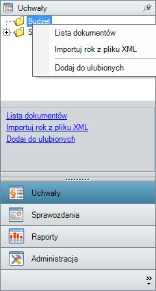 3.3. Otwarcie roku budżetowego Rok budżetowy otwierany jest poprzez wczytanie do systemu SJO BeSTi@ pliku XML przekazanego z macierzystej jednostki samorządu terytorialnego.