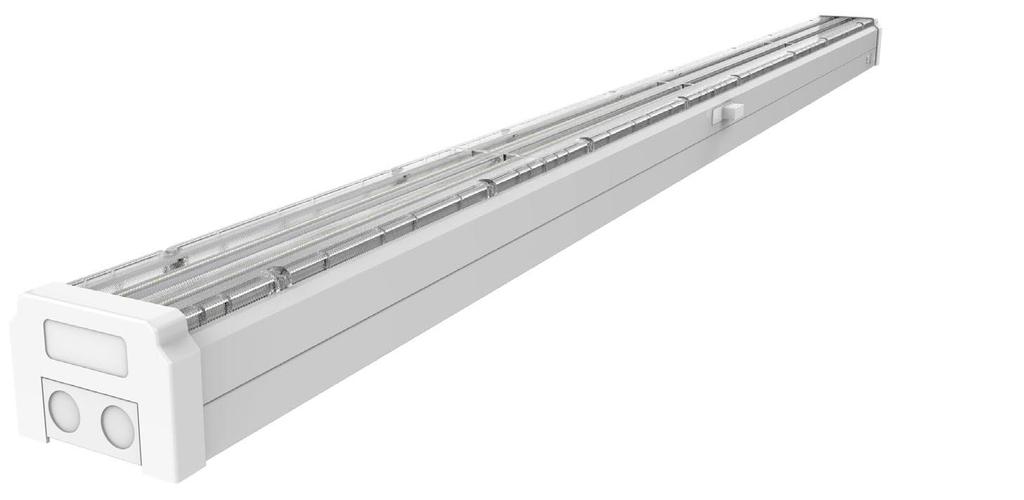 03 Oprawy liniowe LineLED Seria LL10 Zalety opraw liniowych LineLED serii LL10: - prosty sposób montażu oraz opcja łączenia w linie świetlne -