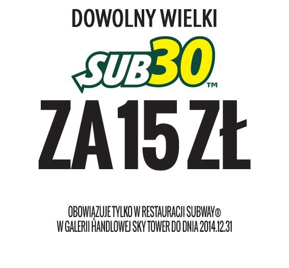 SUBWAY 10%