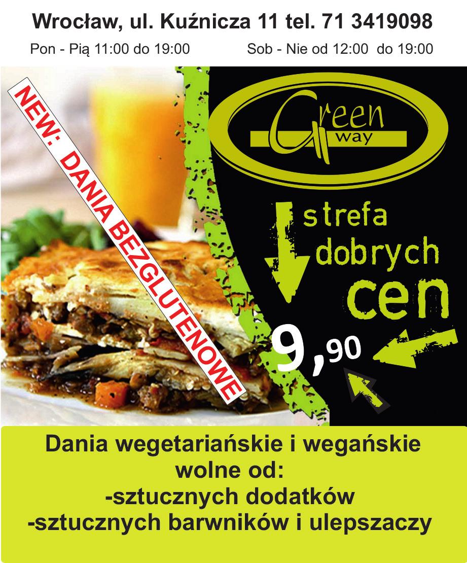 JEDNO DANIE ZE STREFY DOBRYCH CEN GRATIS PRZY ZAKUPIE MINIMUM JEDNEGO DANIA DRUGIEGO SPOZA STREFY DOBRYCH CEN ważny do 31.10.