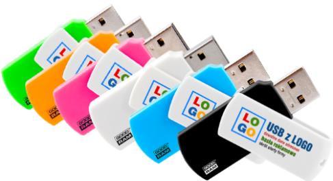 Pendrive COLOUR z nadrukiem COLOUR 4 GB z jednostronnym nadrukiem full kolor CMYK COLOUR 8 GB z jednostronnym nadrukiem full kolor CMYK COLOUR 16 GB z jednostronnym nadrukiem full kolor CMYK COLOUR