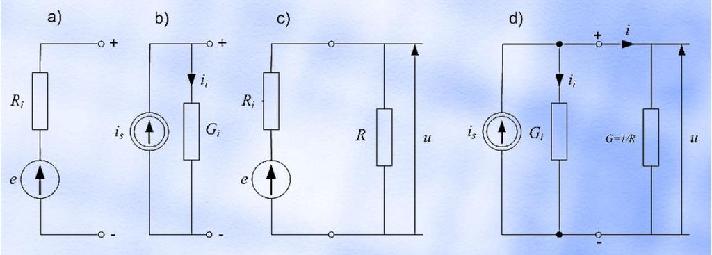 05//0 Źródło napięcia Źródło prądu Obwód ze źródłem napięcia Obwód ze źródłem prądu Stosując pojęcie KONDUKTANCJI (odwrotności rezystancji) G = / prawo Ohma można wyrazić następująco: dla obwodu ze