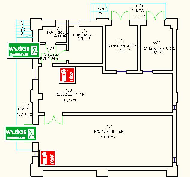 PLANY OBIEKTU. Plan ewakuacji Rozmieszczenie znaków ewakuacji Wykonał: mł.