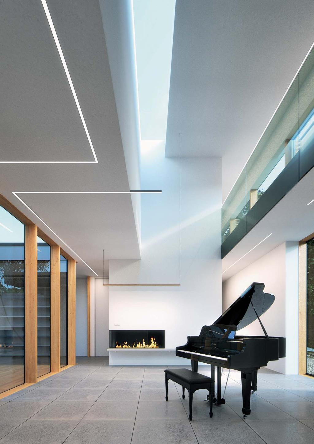 OPRAWY ARCHITEKTONICZNE LED LINIA ŚWIATŁA bez widocznych punktów