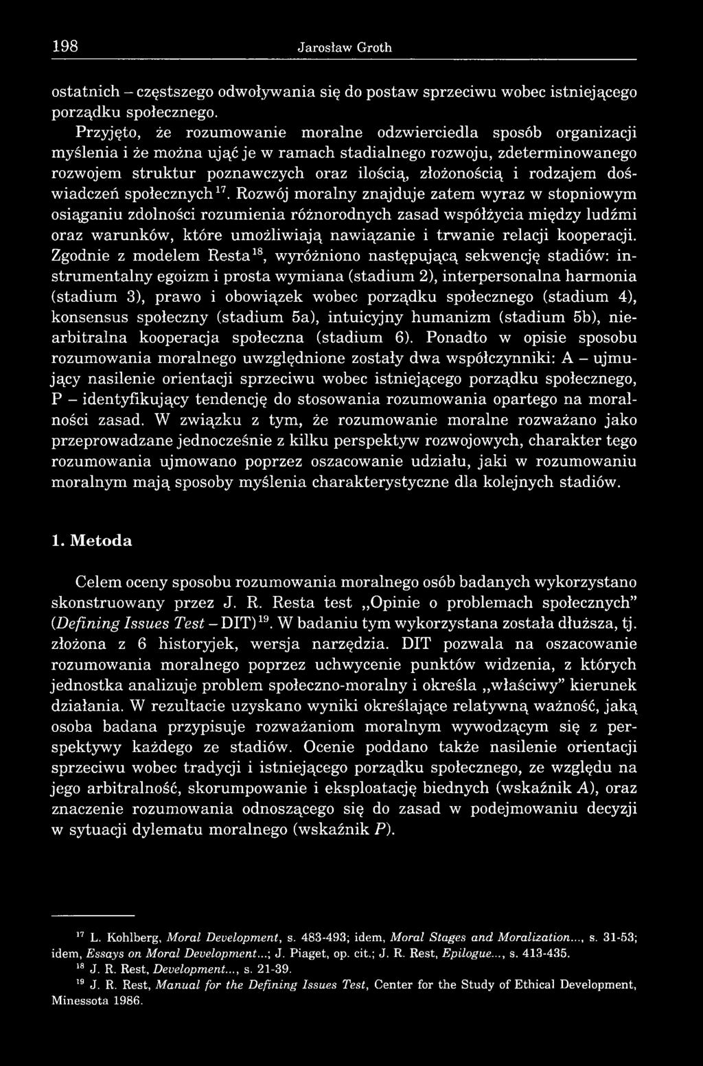 rodzajem do wiadcze spo ecznych17.