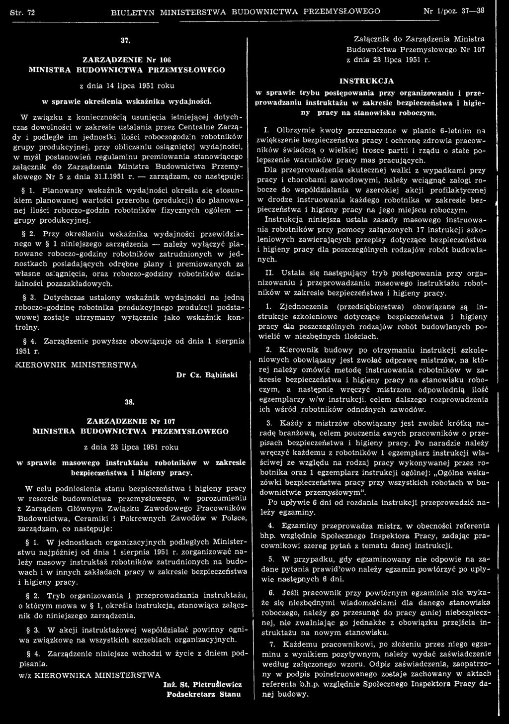P lanow any w skaźnik w ydajności określa się stosunkiem planow anej w artości przerobu (produkcji) do planow a nej ilości roboczo-godzin robotników fizycznych ogółem - grupy produkcyjnej. 2.