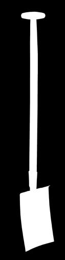 bukowego,  100 cm Łopata