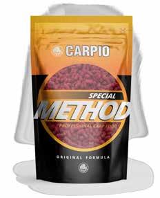 24Pellet Pellet METHOD FEEDER Posiadają dużą zawartość protein około 40%. Jest to znakomita zanęta na wszystkie ryby karpiowate w tym karpie, leszcze i liny.