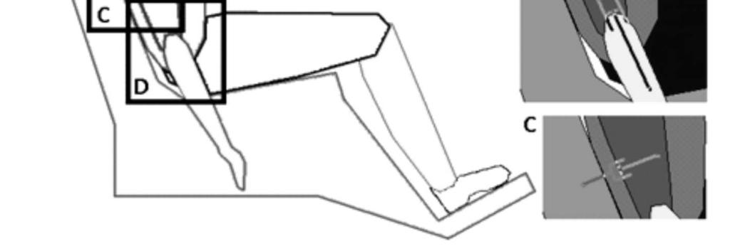 Model komputerowy do analizy drgań pionowych człowieka elementy tłumiące Fig. 4.