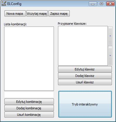 5. Dodatek A. Konfigurator mapy klawiatury W wersji 1.2 dodano możliwość stworzenia własnej mapy klawiatury BraillePen. Służy do tego program o nazwie ELconfig.exe.