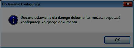 3.2.10.2 Sterowanie za pomocą pola uwagi Aby uaktywnić funkcjonalność wybieramy pozycję Używaj sterowania eksportem za pomocą zawartości pola uwagi.