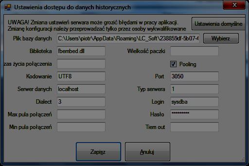 3.2.10.6 Uwagi UWAGA!!! Aby uaktywnić sterowanie wystarczy zaznaczyć opcję Używaj sterowania eksportem za pomocą pól dodatkowych i kliknąć przycisk Zamknij.