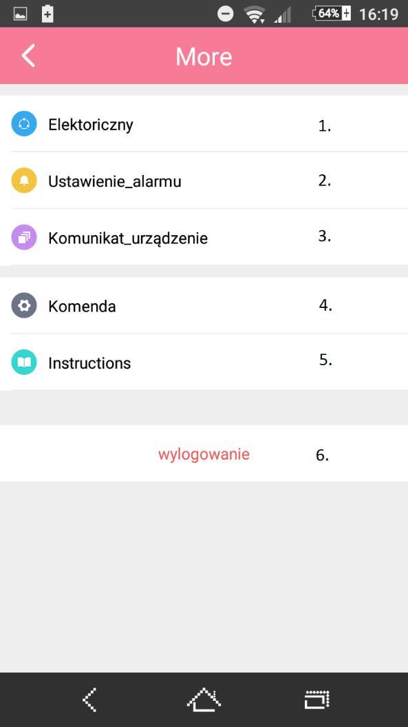 Menu ustawień głównych lokalizatora: 1. Ustawienie geo-ogrodzenia (Kliknij w prawym górnym rogu "+" aby dodać nową strefę. Ustaw odpowiednie miejsce na mapie.