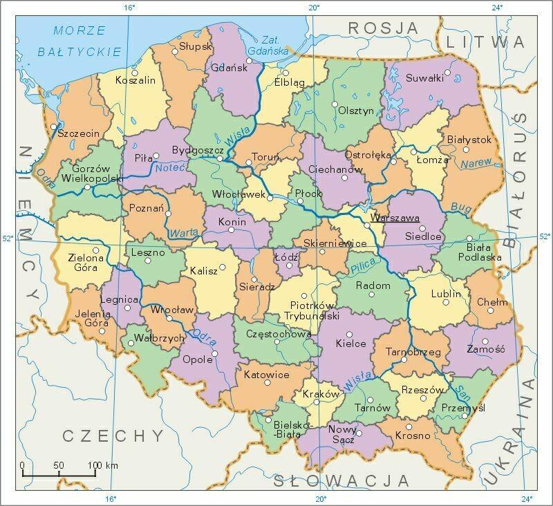 W 1975 roku zmieniono strukturę podziału administracyjnego Polski wprowadzono dwustopniowy podział administracyjny: zrezygnowano formalnie z powiatów, wiele