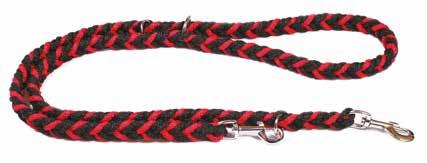 Leads are available in classic braid or square braid design. Highly durable products with neatly integrated buckles.