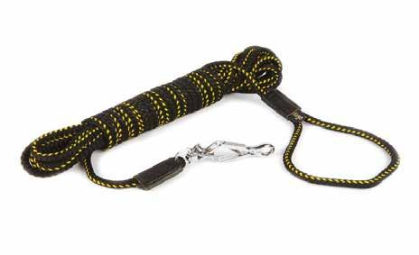 LINKA TRINGOWA NA ŚLAD Z UCHWYTEM Trail training line with a handle Trainingsleine mit Griff Поводок следовой тренировочный, из шнура, с ручкой ø 0,8 cm x 5 m ø
