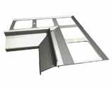 Symbol Długość Ilość sztuk w opakowaniu ALPOL LKR 40/2 2 m 1 Narożnik do krawędzi z rynną ALPOL NR 40 Aluminiowy narożnik pokryty powłoką poliestrową w kolorze szarym (RAL 7037), grafitowym (RAL