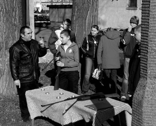 rajd przygotowany przez pana Grzegorza, ale po raz pierwszy jako emerytowanego policjanta.