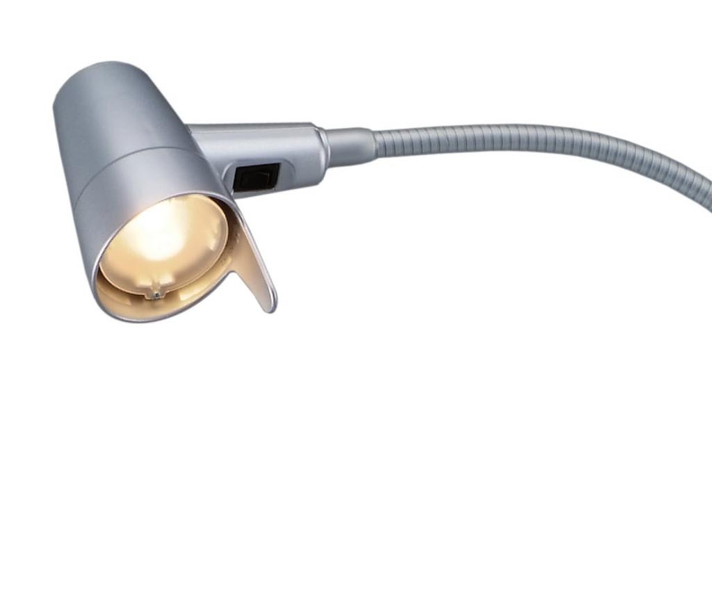 Seria 4 Lampa do czytania LED lampa do czytania + + Bezpieczna i trwały wysokowydajny ceramiczny LED z wymienną szklaną soczewką Lampa halogenowa + +
