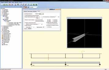 44 l Konstruktor Konstruktor: Belka stalowa Belka stalowa Analiza statyczna i sprawdzanie nośności stalowych belek wieloprzęsłowych z elementów walcowanych wg PN-90/B-03200.