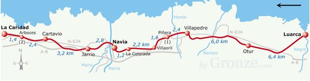 Etap 25 Luarca - La Caridad (27.
