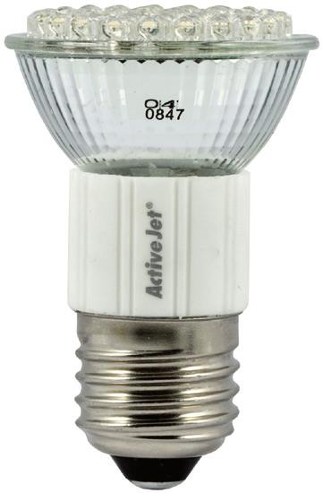 Mocowanie GU10 MR16 E14 E27 100 100 100 100 Symbol ctivejet Model Typ LED Ilość LED Pobór mocy Mocowanie Luminancja Światłość Odpowiednik OSWCJZLE0035 JE-W4810WHP Power chip 48 3,2 W GU10 200 lm 70
