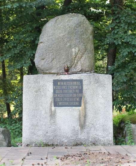 G-25 POMNIK na miejscu bitwy pod Żyrzynem z okresu Powstania Styczniowego (08.08.1863 r.) XX w.