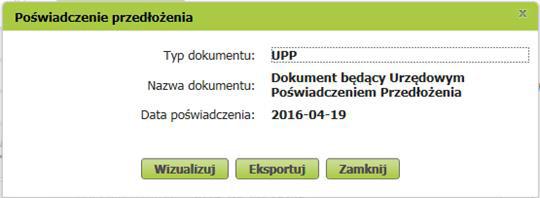 4. Kliknij na przyciski Wizualizuj lub