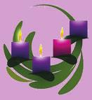 THIRD SUNDAY OF ADVENT The third candle, usually for the Third Sunday of Advent, is traditionally Pink or Rose, and symbolizes Joy at the coming of Christ soon.