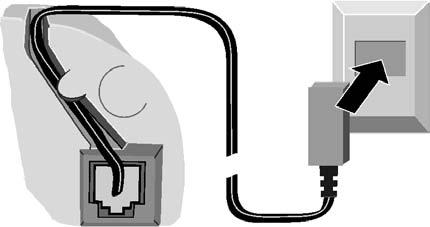 Pierwsze użycie telefonu Podłączanie stacji bazowej Prowadnica kabla Gniazdo telefoniczne Spodnia strona stacji bazowej (wycinek w powiększeniu) 1. Wtyczka telefoniczna wraz z kablem 1.