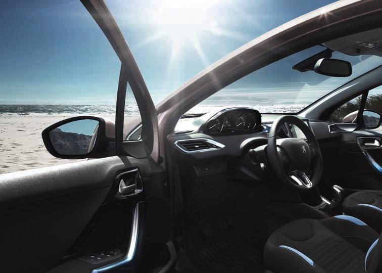 WNĘTRZE WYMYŚLONE OD NOWA Peugeot 208 wprowadza nową i odważną koncepcję wnętrza.
