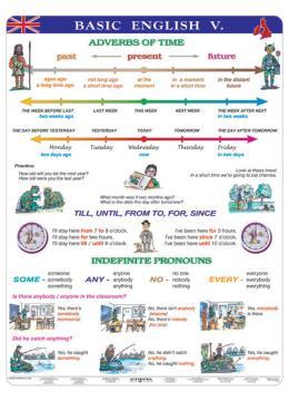 Tablice poglądowe w kompletach: - Basic English VI
