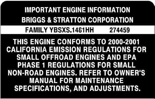 Napraw gwarancyjnych dokonują jedynie dealerzy serwisowi, którzy zostali upoważnieni przez firmę Briggs & Stratton.