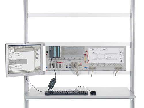 CLC 34 PLC universal application simulator CLC 34 PLC universal application simulator The PLC universal system simulator was designed especially for PLC basic training.