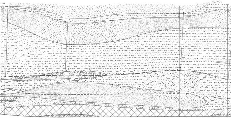 80 Jacek Gurwin, Miros³aw W¹sik 0 10 20 30 40 50 m Fig. 2. Przekrój hydrogeologiczny I I wzd³u ul. E. Plater w Warszawie Hydrogeological cross-section I I along E.