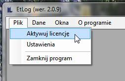 Utrzymywana jest również historia nadanych numerów SSCC oraz wydrukowanych etykiet. 3.