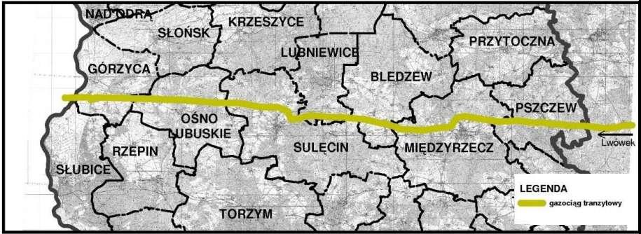 System Gazociągów Tranzytowych Jamał-Europa [SGT] na terytorium Polski jest częścią gazociągu biegnącego z Rosji, poprzez Białoruś i Polskę do Europy Zachodniej.