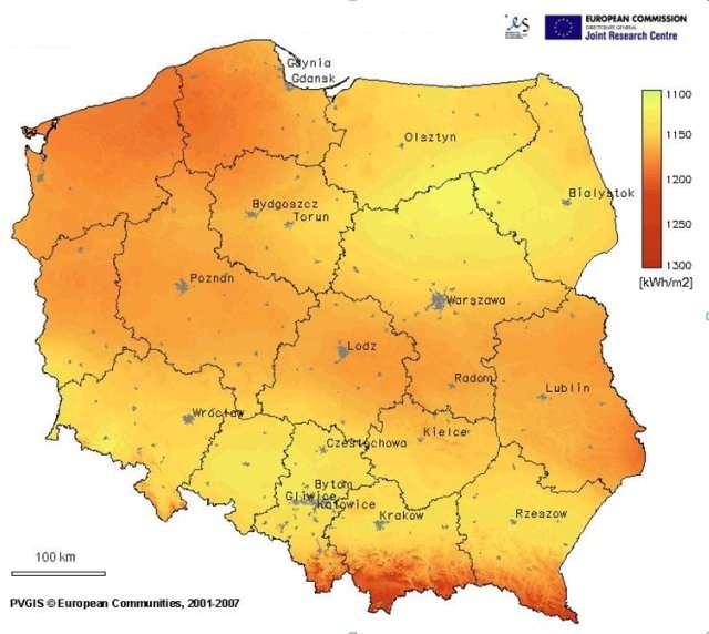 4.4. Energia słoneczna Energię słoneczną można wykorzystać do produkcji energii elektrycznej i do produkcji ciepłej wody, bezpośrednio poprzez zastosowanie specjalnych systemów do jej pozyskiwania i