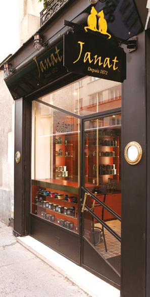 JANAT PARIS EIFFEL TOWER STORE 82 Rue Des Entrepreneurs 75015 PARIS FRANCE www.janatea.com paris@janatea.