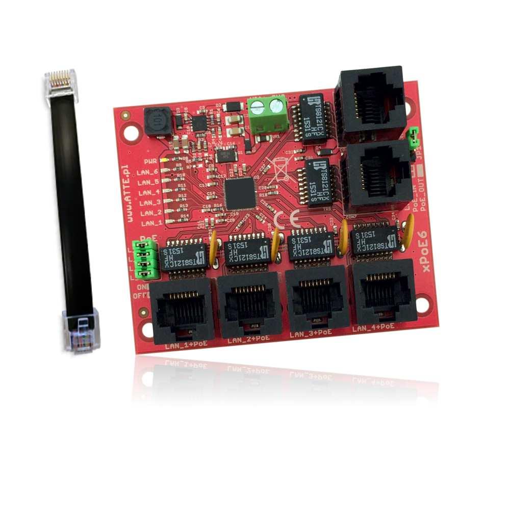 Atte Power Sp. z o.o. Pawilon 7A, stoisko 36 ATTE xpoe6 CCTV IP PoE switch. ATTE xpoe6 jest pierwszym polskim przełącznikiem sieciowym zaprojektowanym z myślą o systemach CCTV IP.