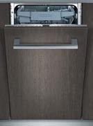 Zmywarki do zabudowy w pełni zintegrowane, speedmatic45 Panel sterujący stalowy Panel sterujący stalowy Panel sterujący stalowy A ++ A Suszenie A ++ A Suszenie A + A Suszenie 9 L Woda 9 L Woda 9 L