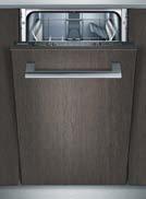 Zmywarki do zabudowy w pełni zintegrowane, speedmatic45 Panel sterujący czarny Panel sterujący czarny A + A Suszenie A + A Suszenie 9 L Woda 9 L Woda 48 db 48 db 9 kompletów naczyń 9 kompletów naczyń