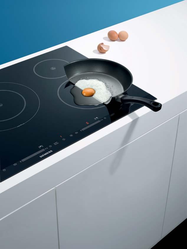 W bogatej ofercie płyt indukcyjnych marki Siemens, ważną pozycję zajmują modele flexinduction. Urozmaicony wybór dotyczy zarówno szerokości płyt, jak i konfiguracji powiększonych stref grzewczych.