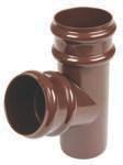 rura Ø 68 mm Rura spustowa o średnicy 68 mm przeznaczona do rynien: Deepflow / lassic kolano 87 68 51 50 87 R251 r R251 W wylot rury 68