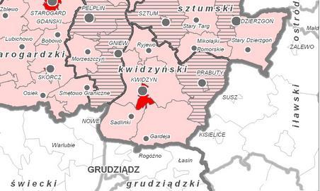 3. Podstawowe dane dotyczące gminy, ogólna charakterystyka gminy. Gmina Gardeja to gmina wiejska, położona na południowo-wschodnim krańcu województwa pomorskiego, na styku z woj.