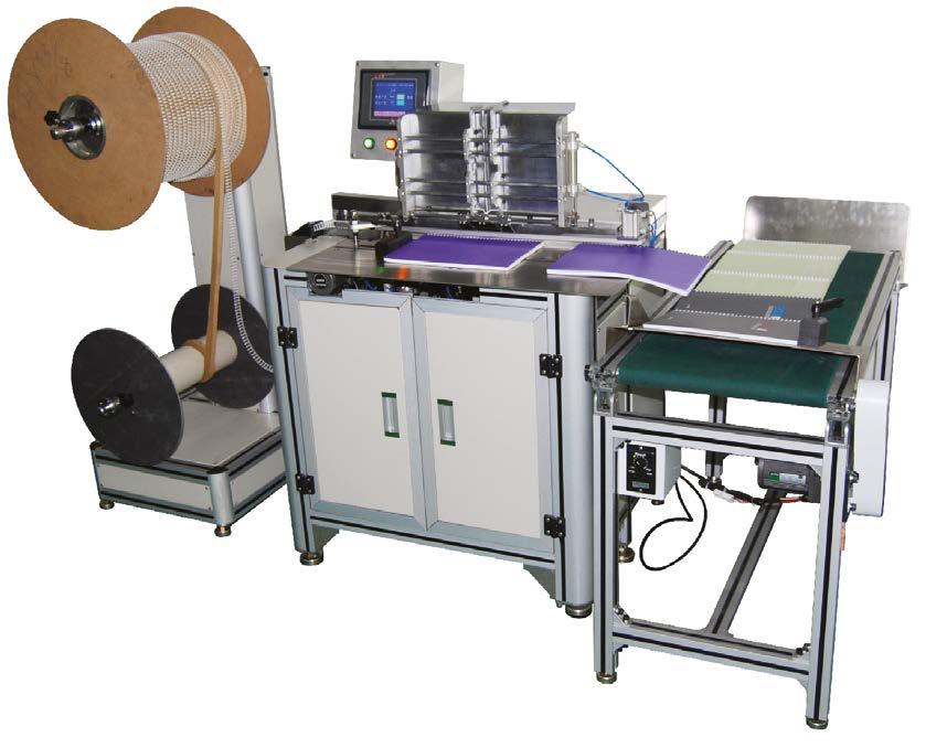 PROFESJONALNA - DO OPRAW DRUTOWYCH - OPUS SEMI-AUTOMATIC WIRE CLOSER 59.900,- URZĄDZENIA OPUS Mistrz opraw Polecamy drukarniom!