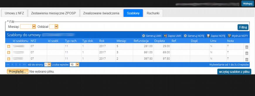 2.2.3 Rozliczenie refundacji Proces rozliczenia refundacji można podzielić na 4 etapy: wygenerowanie pliku z refundacją i wczytanie go na Portal NFZ lub SZOI sprawdzenie przetworzenia raport zwrotny