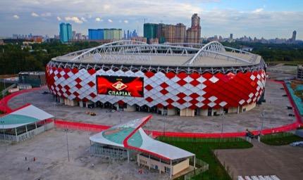 STADION OTKRYTIE ARENA (Moskwa) Mecz Polska - Senegal Otkrytije Ariena (ros. Открытие Арена, także Spartak Ariena) stadion piłkarski w Moskwie, w dzielnicy Tuszyno.