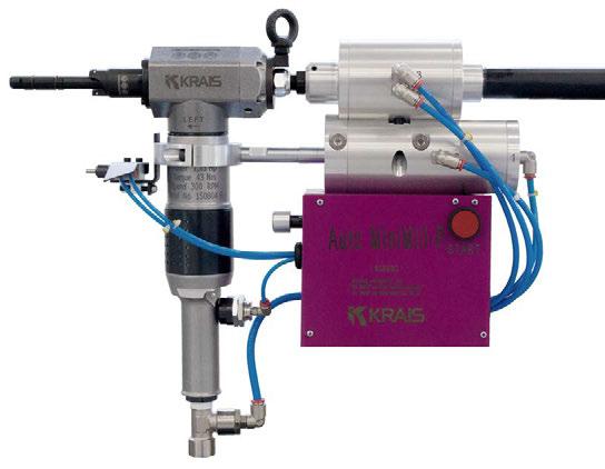 Beveling Tools KRAIS Tube Expanders F-16 Auto MiniMill 100/300 P Auto MiniMill P is a fully automatic machine, controlled by a